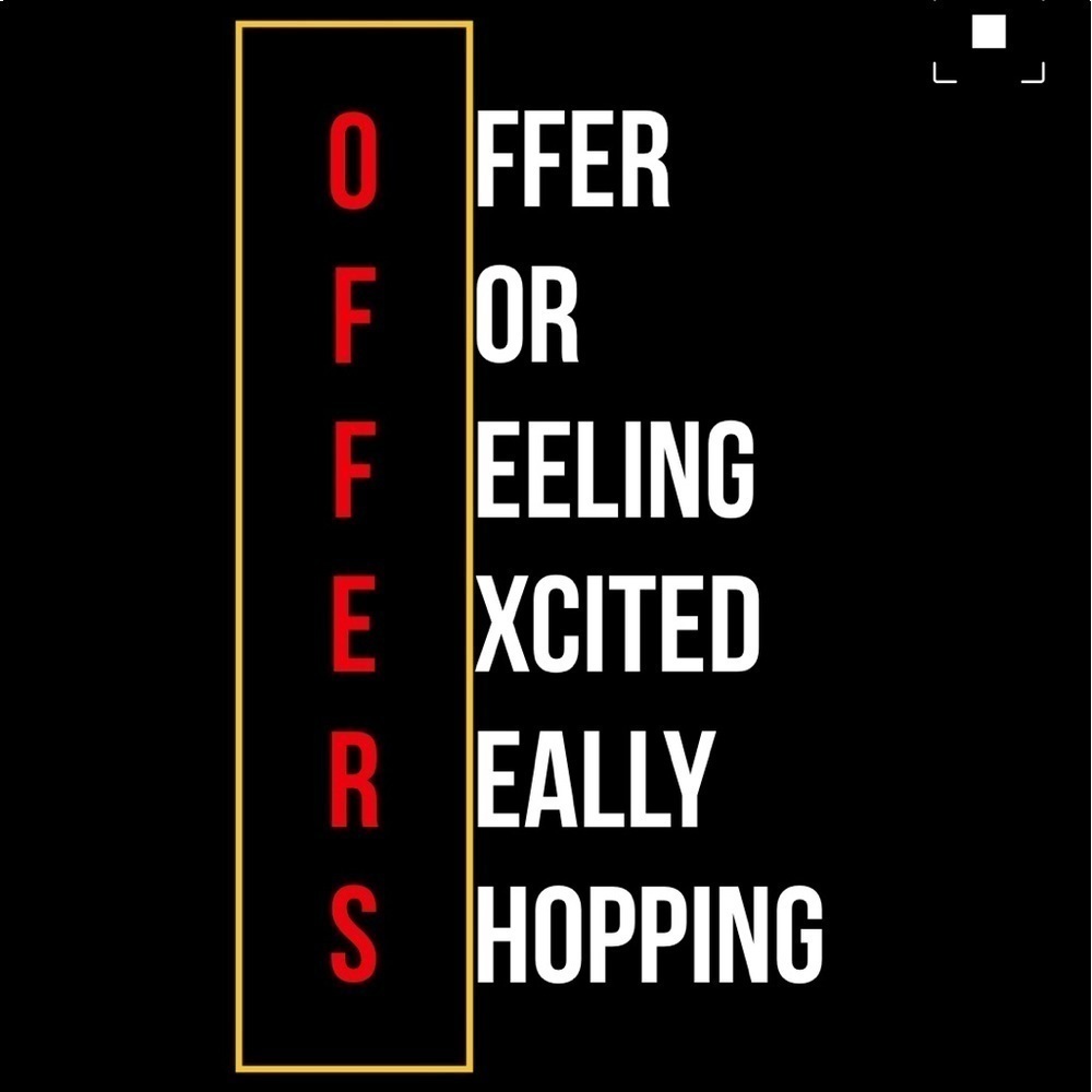 Make me an offer using the offer button💌❤️